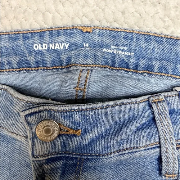 Old Navy Women’s Wow Straight Light Blue Denim - Picture 8 of 10
